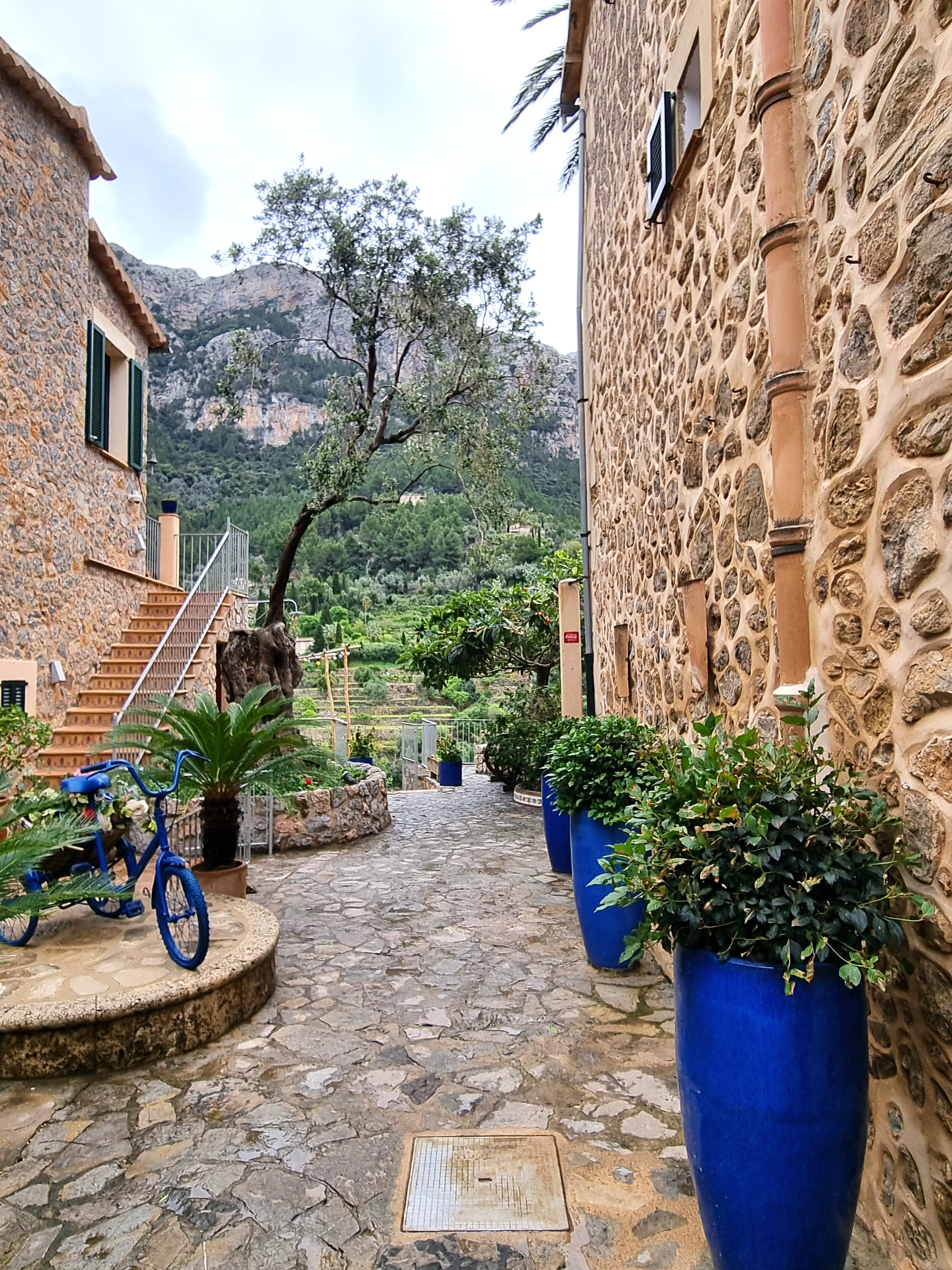 Deia courtyard